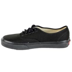 Buty VANS AUTHENTIC VEE3BKA Czarny. Czarne buty trekkingowe Vans, bez wzorów, z tkaniny, bez zapięcia. Za 269.80 zł.