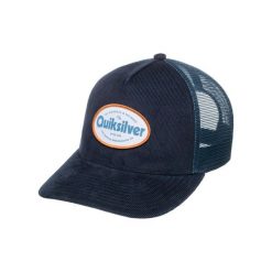 Czapka Snapback dla Mężczyzn HAPPY FRENCH HOURS Czarny. Niebieskie czapki z daszkiem Quiksilver, bez wzorów, z bawełny. Za 139.99 zł.