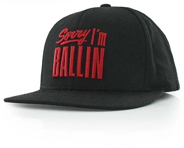 K1x Sorry I'm Ballin snapback czapka. Białe czapki z daszkiem K1X, bez wzorów, z bawełny. Za 170.99 zł.