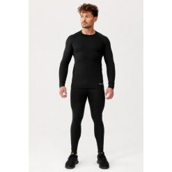 Bielizna męska termoaktywna merino Rough Radical Merino Protect. Czarna bielizna termoaktywna ROUGH RADICAL, na zimę, m, bez wzorów, bez ramiączek, narciarskie. W wyprzedaży za 377.10 zł.