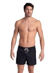 Arena Szorty kąpielowe w kolorze czarnym rozmiar: M. Czarne kąpielówki Arena, m, bez wzorów, z materiału. Za 110.81 zł.