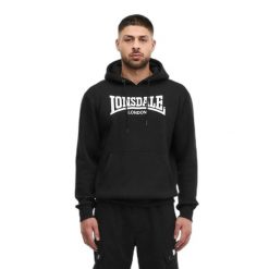 Bluza z kapturem Lonsdale Bickington. Białe bluzy z kapturem Lonsdale, s, bez wzorów, z bawełny, z kapturem. Za 247.50 zł.