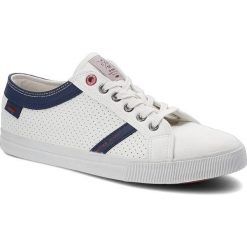 Białe Trampki Cross Jeans Męskie Stylowe Obuwie. Białe trampki Cross Jeans, m, z aplikacjami, bez zapięcia. Za 109.00 zł.