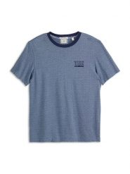 Scotch & Soda Koszulka w kolorze niebieskim rozmiar: XL. Niebieskie bezrękawniki Scotch & Soda, xl, bez wzorów, z bawełny, bez kołnierzyka, bez ramiączek. Za 87.81 zł.
