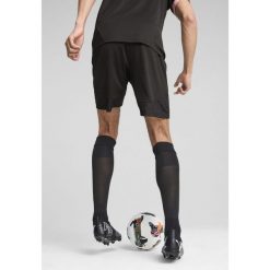 Męskie szorty wyjazdowe Palermo F.C. 24/25 PUMA Black Gold. Czarne szorty Puma, l, bez wzorów, sportowe. W wyprzedaży za 159.00 zł.