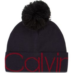 Czapka CALVIN KLEIN - Pom Pom Beani K50K504115 448. Niebieskie czapki zimowe marki CALVIN KLEIN, z materiału. Za 199.00 zł.