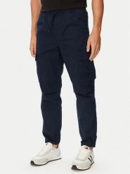 Tommy Jeans Joggery Sonny DM0DM23539 Granatowy Regular Fit. Niebieskie joggery i bojówki Tommy Jeans, m, bez wzorów, z bawełny. Za 409.99 zł.