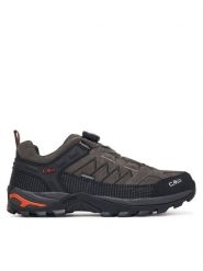 CMP Trekkingi Rigel Low Fitgo Wp 3Q13587 Brązowy. Brązowe buty trekkingowe CMP, bez wzorów, ze skóry, bez zapięcia. Za 529.99 zł.
