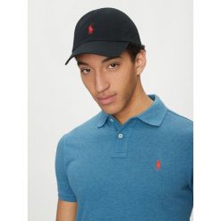 Czapka z daszkiem Polo Ralph Lauren. Czarne czapki z daszkiem Polo Ralph Lauren, bez wzorów. Za 179.99 zł.
