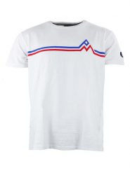Peak Mountain Koszulka w kolorze białym rozmiar: M. Białe bezrękawniki Peak Mountain, m, bez wzorów, bez kołnierzyka, bez ramiączek. Za 66.00 zł.