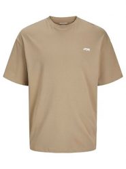 Jack & Jones Koszulka w kolorze beżowym rozmiar: S. Brązowe bezrękawniki Jack & Jones, s, bez wzorów, z bawełny, bez kołnierzyka, bez ramiączek. Za 61.89 zł.