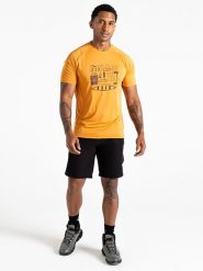 Dare 2b Koszulka funkcyjna "Tech II" w kolorze żółtym rozmiar: XL. Żółte t-shirty sportowe Dare 2B, bez wzorów, z materiału, bez ramiączek, outdoorowe. Za 70.74 zł.
