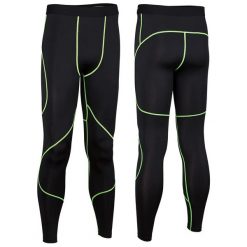 Pantalony kompresyjne Avento. Czarne odzież kompresyjna Avento, l, bez wzorów, na fitness i siłownię. Za 134.50 zł.