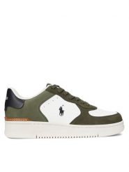 Polo Ralph Lauren Sneakersy 809955690002 Zielony. Zielone buty sportowe casual Polo Ralph Lauren, bez wzorów, ze skóry, bez zapięcia. Za 509.99 zł.