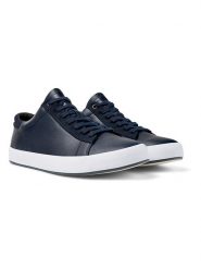 Camper Skórzane sneakersy "Andratx" w kolorze granatowym rozmiar: 42. Niebieskie buty sportowe casual Camper, bez wzorów, ze skóry, bez zapięcia. Za 390.92 zł.