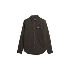Koszula flanelowa Superdry Trailsman. Zielone koszule Superdry, m, bez wzorów, bez kołnierzyka, bez ramiączek. Za 296.70 zł.