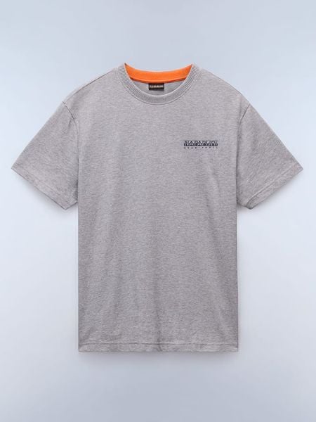 NAPAPIJRY Koszulka "Sovana" w kolorze szarym rozmiar: XXL. Szare bezrękawniki NAPAPIJRY, xxl, bez wzorów, z bawełny, bez kołnierzyka, bez ramiączek. Za 74.63 zł.