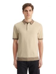 Scotch & Soda Koszulka polo w kolorze beżowym rozmiar: L. Brązowe koszulki polo Scotch & Soda, l, bez wzorów, z bawełny, bez kołnierzyka, bez ramiączek. Za 203.45 zł.
