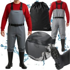 Wodery Wędkarskie Spodniobuty na Ryby 41. Brązowe bielizna termoaktywna TRIZAND, l, bez wzorów, z gumy, bez ramiączek, trekkingowe. Za 129.90 zł.