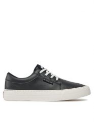Tommy Jeans Sneakersy Tjm Vulc. Skate Derby Ess EM0EM01400 Czarny. Czarne buty sportowe casual Tommy Jeans, bez wzorów, z jeansu, bez zapięcia. Za 339.99 zł.