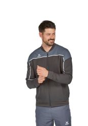 Kurtka z dresu Erima Change. Szare kurtki Erima, xl, bez wzorów, z dresówki, z kapturem. Za 269.75 zł.