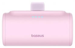 Baseus Compact 5000mAh 20W USB-C różowy. Czerwone powerbanki . Za 79.90 zł.