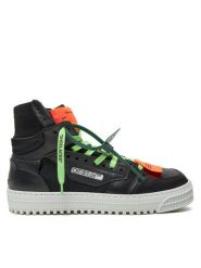 Off-White Sneakersy OMIA065S22LEA0031010 Czarny. Czarne buty sportowe casual Off-White, bez wzorów, ze skóry, bez zapięcia. Za 1,929.00 zł.
