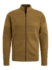 PME Legend Kardigan w kolorze karmelowym rozmiar: M. Brązowe swetry rozpinane PME Legend, m, bez wzorów, z bawełny, bez kołnierzyka, bez ramiączek. Za 226.77 zł.