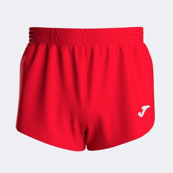 Spodenki do biegania Joma Olimpia. Czerwone szorty Joma, bez wzorów, sportowe. Za 59.99 zł.