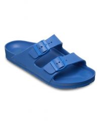 Sandały dla Mężczyzn EMBARK Niebieski. Zielone sandały Quiksilver, z materiału, bez zapięcia. Za 149.99 zł.