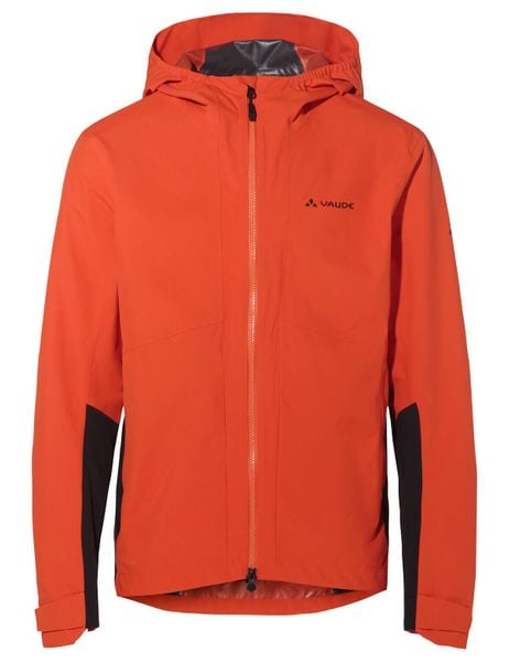 Kurtka rowerowa M Moab Pro Rain Jacket. Czerwone kurtki Vaude, m, bez wzorów, z materiału, bez kaptura. Za 1,088.25 zł.