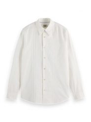 Scotch & Soda Koszula w kolorze białym rozmiar: XXL. Białe koszule Scotch & Soda, xxl, bez wzorów, z bawełny, bez kołnierzyka, bez ramiączek. Za 158.47 zł.
