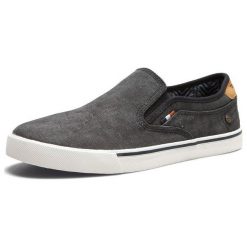 Wrangler Tenisówki Slip-On Męskie Mitos 44 Czarny. Trampki marki Wrangler. Za 219.00 zł.