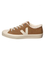 Veja Skórzane sneakersy "Wata II Low" w kolorze kremowo-jasnobrązowym rozmiar: 45. Brązowe buty sportowe casual Veja, bez wzorów, z materiału, bez zapięcia. Za 461.21 zł.