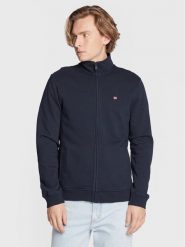 Napapijri Bluza Balis NP0A4GBA Granatowy Regular Fit. Niebieskie bluzy Napapijri, m, bez wzorów, z bawełny, bez kaptura. Za 429.99 zł.