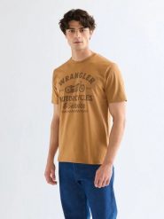 MESKA KOSZULKA WRANGLER AMERICANA TEE CHIPMUNK 112377952. T-shirty Wrangler, l, bez wzorów, bez kołnierzyka, bez ramiączek. Za 69.99 zł.