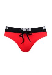 PUMA Męskie Szorty Kąpielowe Klasyczne. Czerwone krótkie spodenki sportowe Puma, m, bez wzorów, z materiału. Za 128.30 zł.