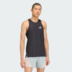 Adi365Breeze Running Tank. Czarne buty do biegania Adidas, bez wzorów, bez zapięcia, do biegania, climacool (adidas). Za 149.00 zł.