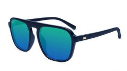 Okulary przeciwsłoneczne dla dorosłych - kategoria 3 z polaryzacją - Rubberized. Brązowe okulary przeciwsłoneczne KNOCKAROUND, prostokątne. Za 167.45 zł.
