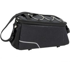 Torba na bagażnik Trunkbag Sports Racktime Small. Czarne torby na ramię NEW LOOXS, bez wzorów, z materiału, na ramię, bez dodatków. Za 429.47 zł.