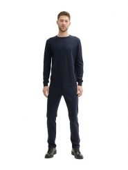 Tom Tailor Spodnie chino w kolorze granatowym rozmiar: W36/L34. Niebieskie eleganckie spodnie Tom Tailor, l. Za 92.21 zł.