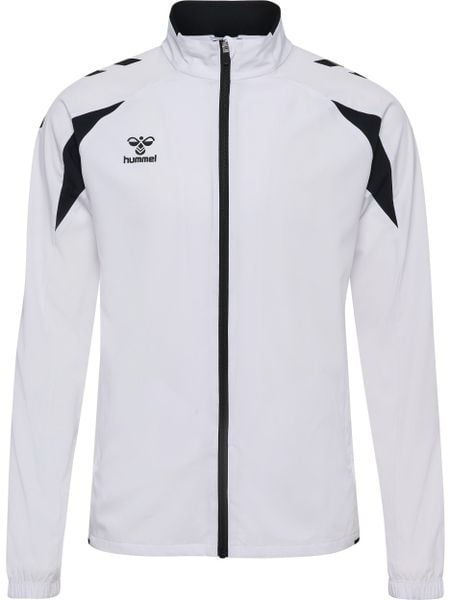 Kurtka z dresu Hummel Core 2.0. Białe kurtki Hummel, xl, bez wzorów, z dresówki, bez kaptura. Za 249.00 zł.