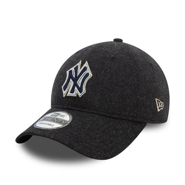 Czapka z daszkiem New York Yankees MLB Melton 9Twenty. Czarne czapki z daszkiem New Era, bez wzorów. W wyprzedaży za 118.35 zł.
