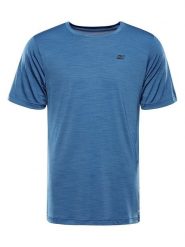 Alpine Pro Koszulka funkcyjna "Basik" w kolorze niebieskim rozmiar: M. Niebieskie t-shirty sportowe Alpine Pro, bez wzorów, z materiału, bez ramiączek, outdoorowe. Za 136.13 zł.
