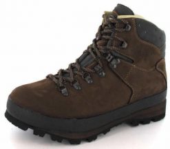 Buty trekkingowe męskie Meindl Bernina 2. Brązowe buty turystyczne MEINDL, bez wzorów, z materiału, bez zapięcia, trekkingowe. Za 1,484.91 zł.