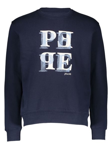 Pepe Jeans Bluza w kolorze granatowym rozmiar: S. Niebieskie bluzy Pepe Jeans, s, bez wzorów, z bawełny, bez kaptura. Za 140.20 zł.