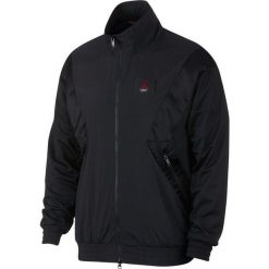 Kurtka bluza dresowa Air Jordan Flight. Czarne kurtki Jordan, bez wzorów, z dresówki, bez kaptura. Za 339.99 zł.