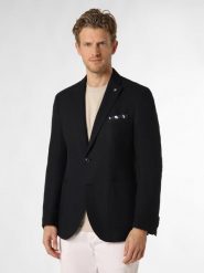 CG - CLUB of GENTS Kurtka - Arel Mężczyźni Slim Fit niebieski, 52. Niebieskie kurtki CG - Club of Gents, m, z aplikacjami, bez kaptura. Za 1,299.95 zł.