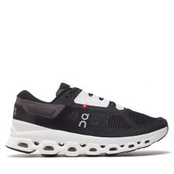 Buty do biegania On. Czarne buty do biegania On, bez wzorów, bez zapięcia, do biegania. Za 899.99 zł.