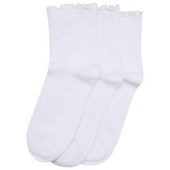 Skarpetki Urban Classics Ruffle (x3). Białe skarpety Urban Classics, bez wzorów. Za 102.00 zł.